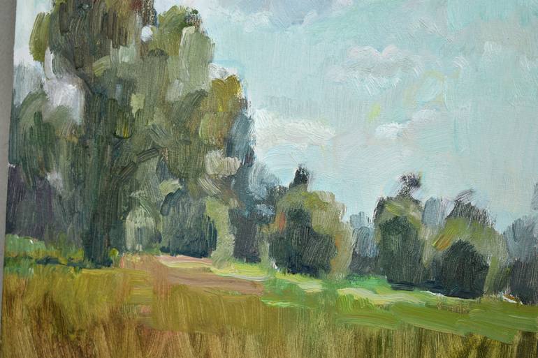 Original Expressionism Landscape Painting by Vera Bondare