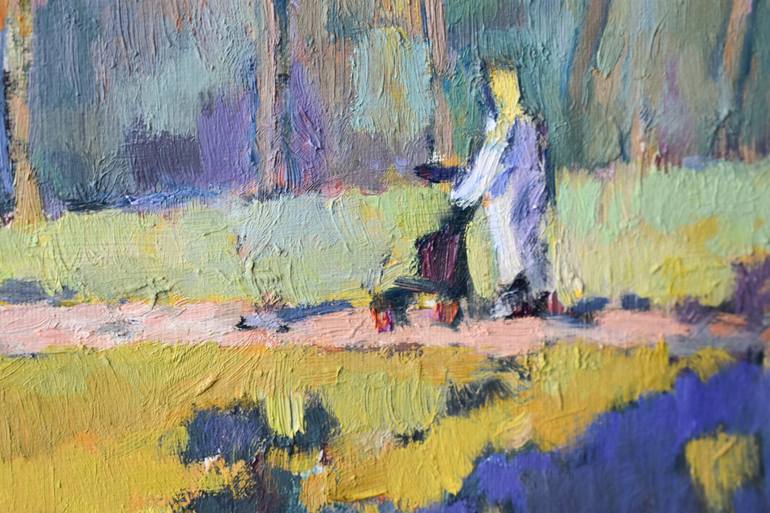 Original Expressionism Landscape Painting by Vera Bondare