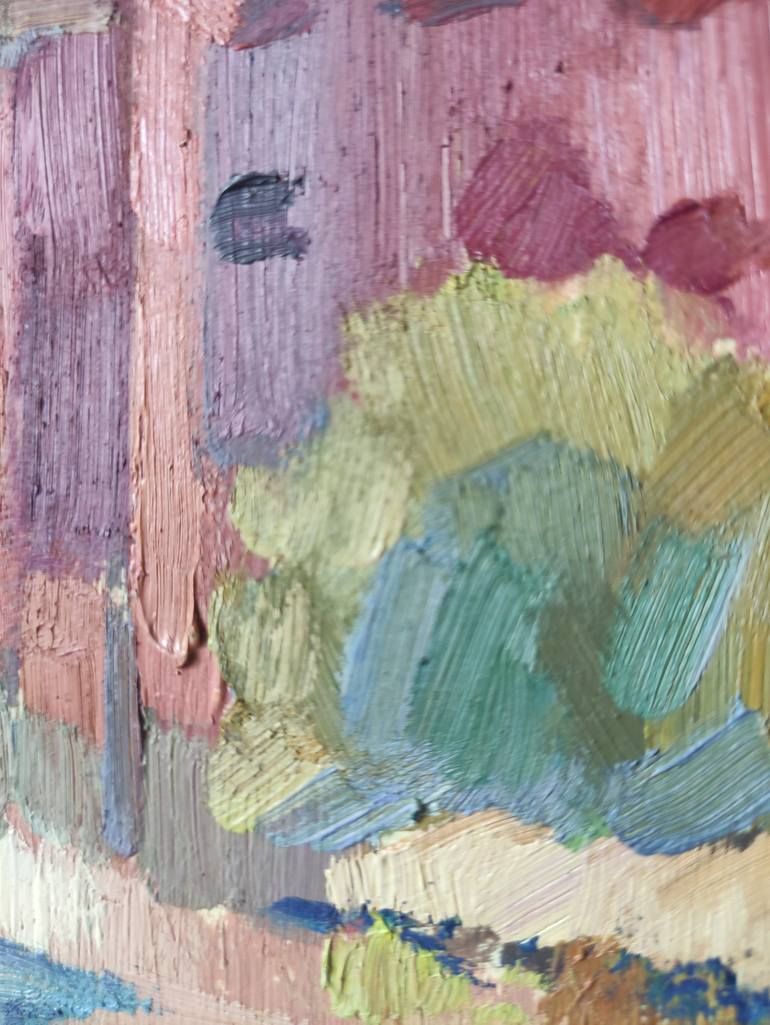 Original Expressionism Cities Painting by Vera Bondare