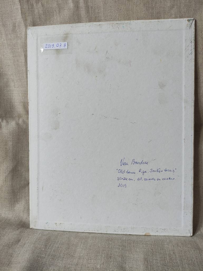 Original Expressionism Cities Painting by Vera Bondare