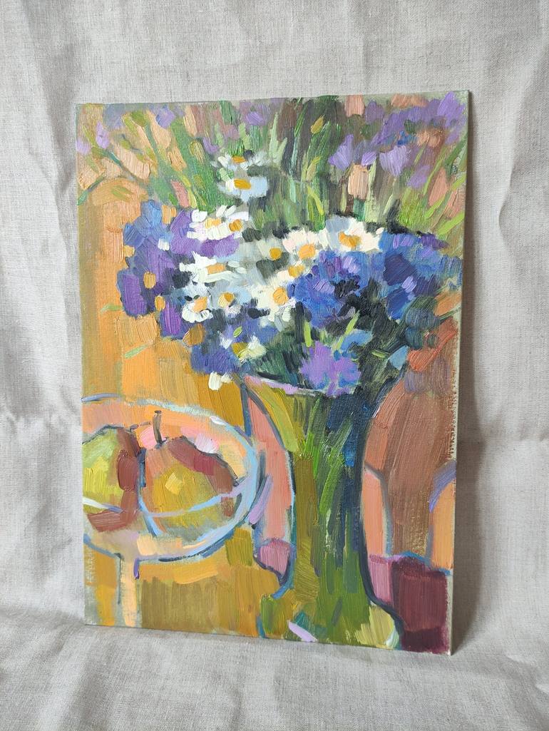 Original Floral Painting by Vera Bondare