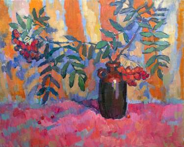 Print of Expressionism Still Life Paintings by Vera Bondare