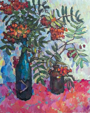 Print of Expressionism Still Life Paintings by Vera Bondare