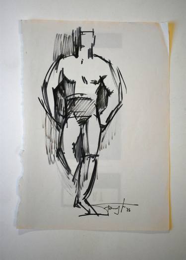 Original People Drawings by Vera Bondare