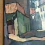 canvas on carton front side