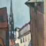 canvas on carton front side