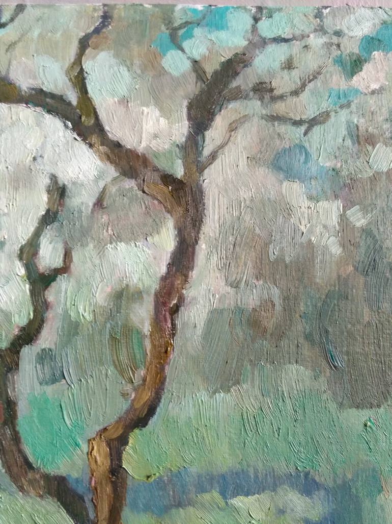 Original Expressionism Landscape Painting by Vera Bondare