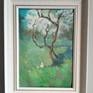 Frame is for example. Artwork is in sale without frame.