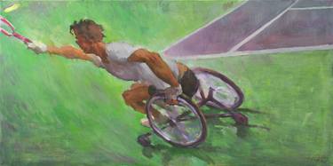 Print of Sport Paintings by Vera Bondare