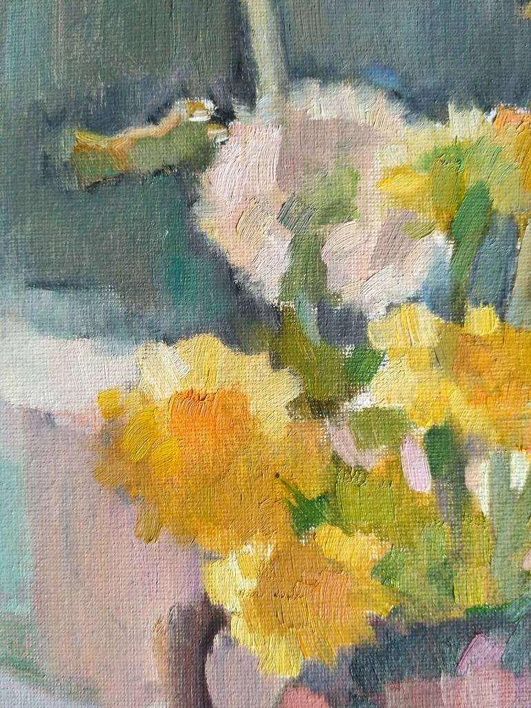 Original Expressionism Floral Painting by Vera Bondare