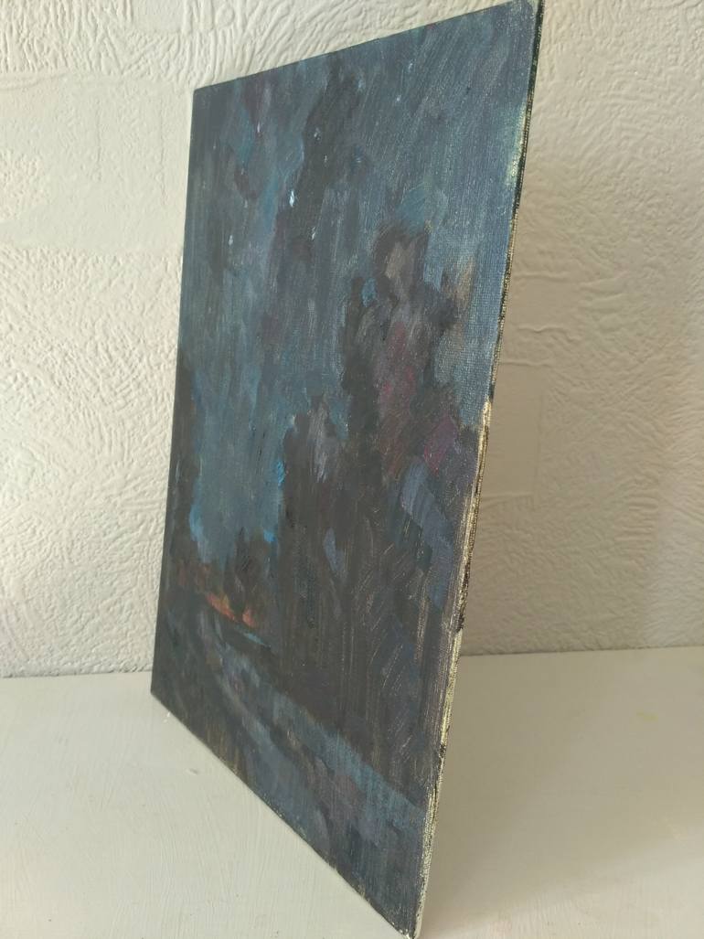 Original Expressionism Landscape Painting by Vera Bondare