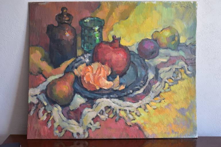 Original Impressionism Food Painting by Vera Bondare