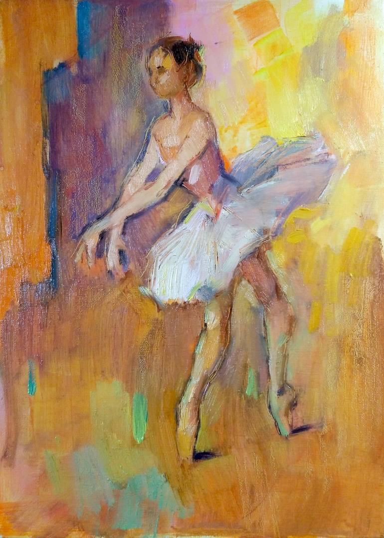 Ballerin Painting by Vera Bondare | Saatchi Art