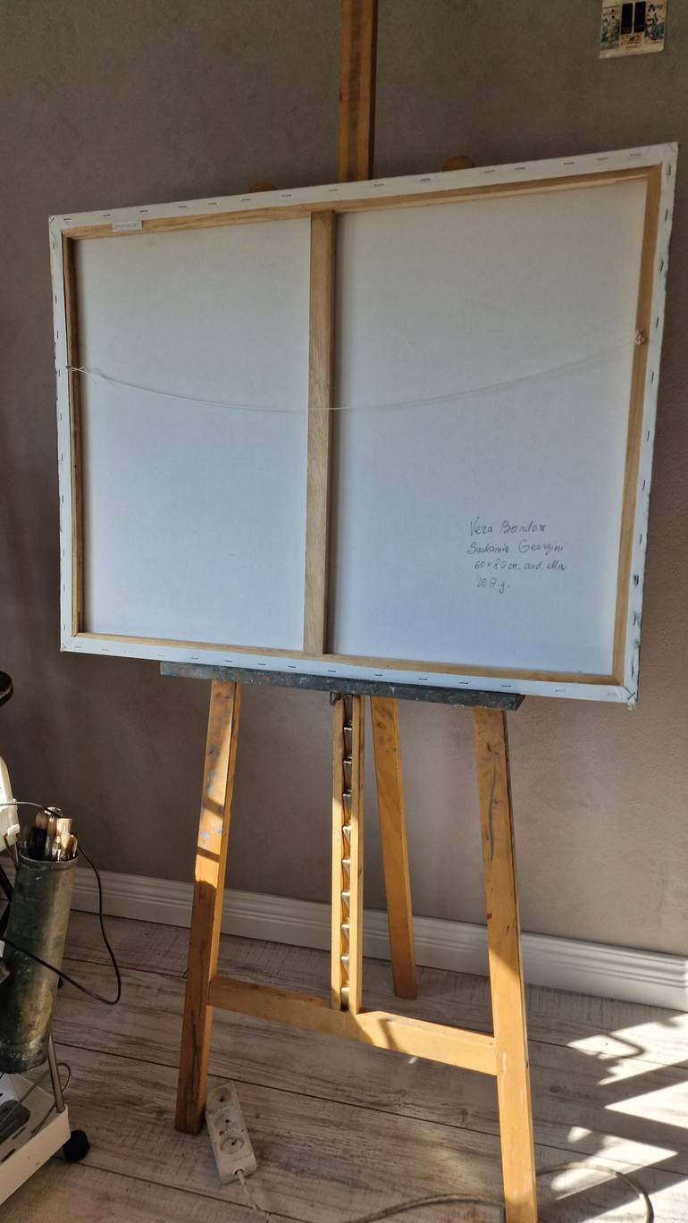 Original Expressionism Floral Painting by Vera Bondare