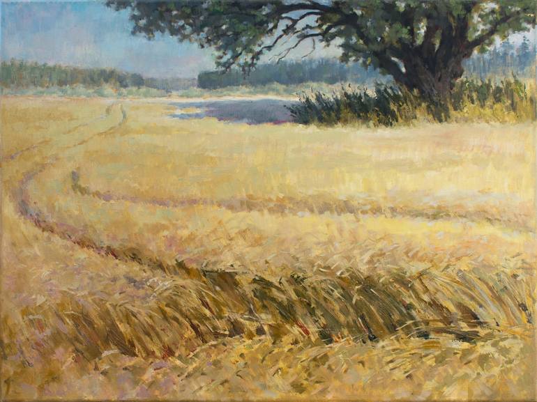 Print of Expressionism Landscape Paintings by Vera Bondare