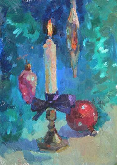 Original Expressionism Still Life Paintings by Vera Bondare