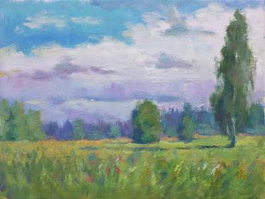 Original Impressionism Landscape Paintings by Vera Bondare