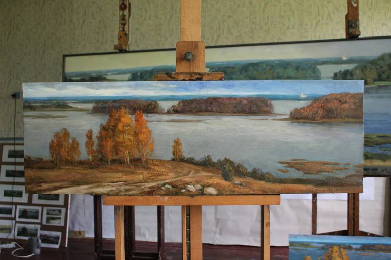 Original Landscape Painting by Anastasiya Timchenko