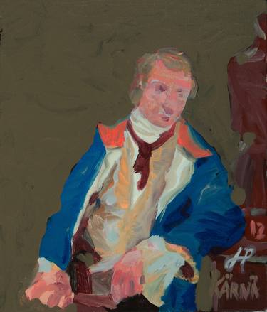 Print of Expressionism Portrait Paintings by Heikki Tapio