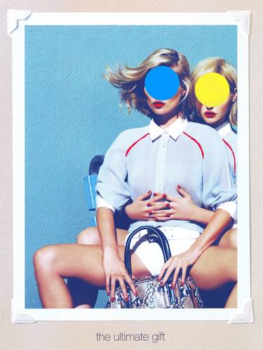 Original Conceptual Pop Culture/Celebrity Collage by Uriel Romero