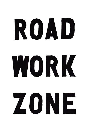 Road Work Zone thumb