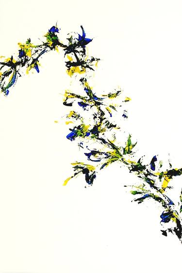 Print of Abstract Botanic Paintings by Uriel Romero