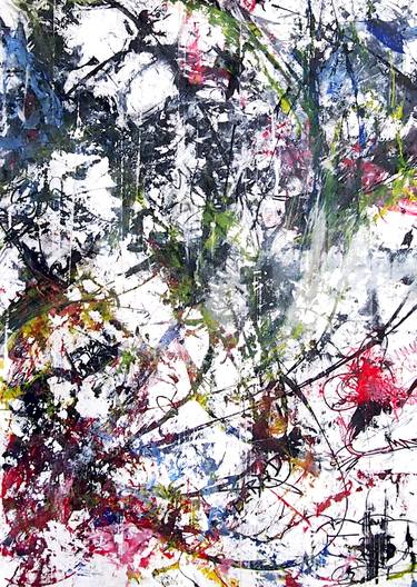 Original Abstract Paintings by Uriel Romero