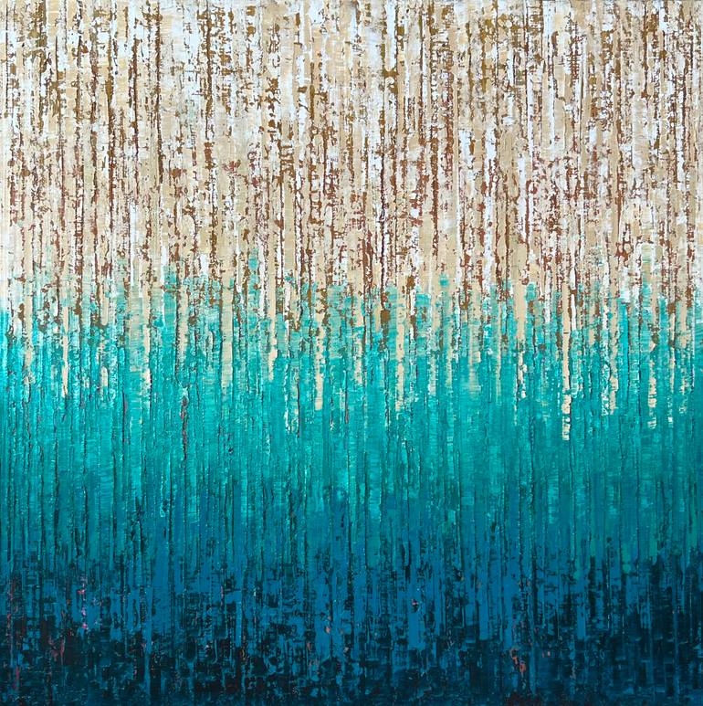 Original Abstract Painting by Janet Hamilton