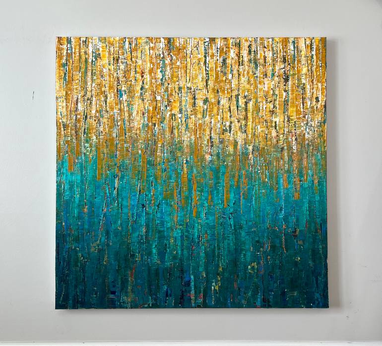 Original Abstract Painting by Janet Hamilton