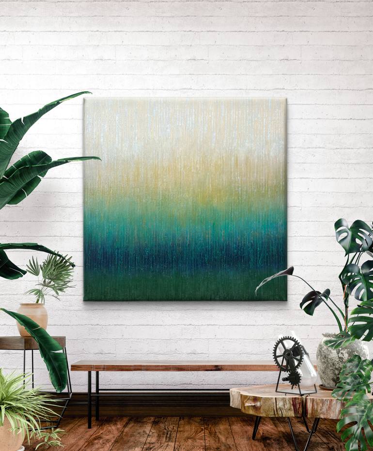 Original Abstract Painting by Janet Hamilton