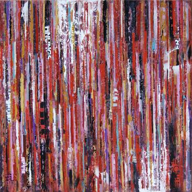 Original Abstract Expressionism Abstract Paintings by Janet Hamilton
