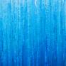 This piece is part of my stripes series.  It is painted on a gallery wrapped canvas, with finished sides, and comes ready to hang.