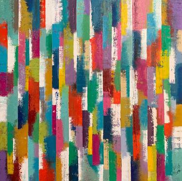 Original Abstract Paintings by Janet Hamilton