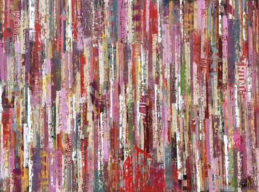 Original Abstract Expressionism Abstract Paintings by Janet Hamilton