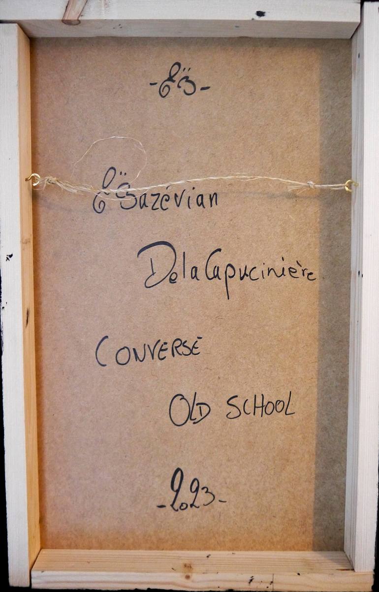 Original Contemporary Fashion Painting by Bazevian Delacapuciniere