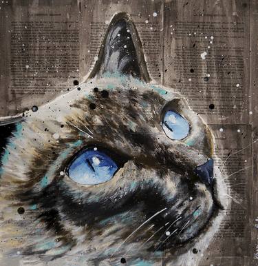 Portrait Cat: Dans le bleu de tes yeux - Cat thumb