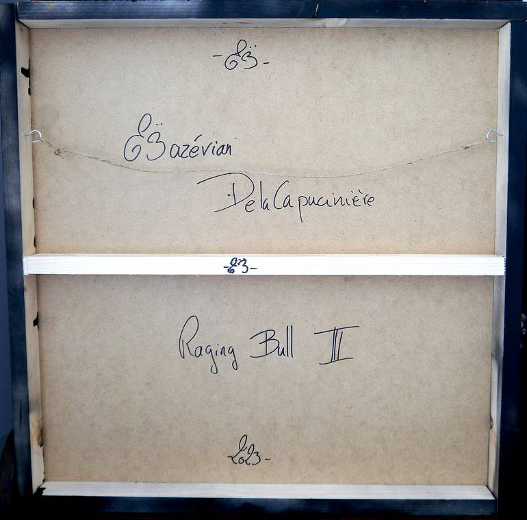 Original Figurative Animal Painting by Bazevian Delacapuciniere