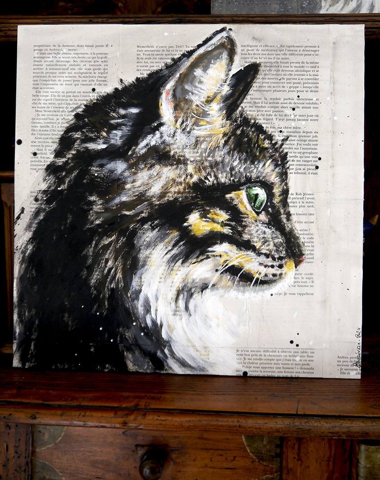 Original Pop Art Animal Painting by Bazévian DelaCapucinière