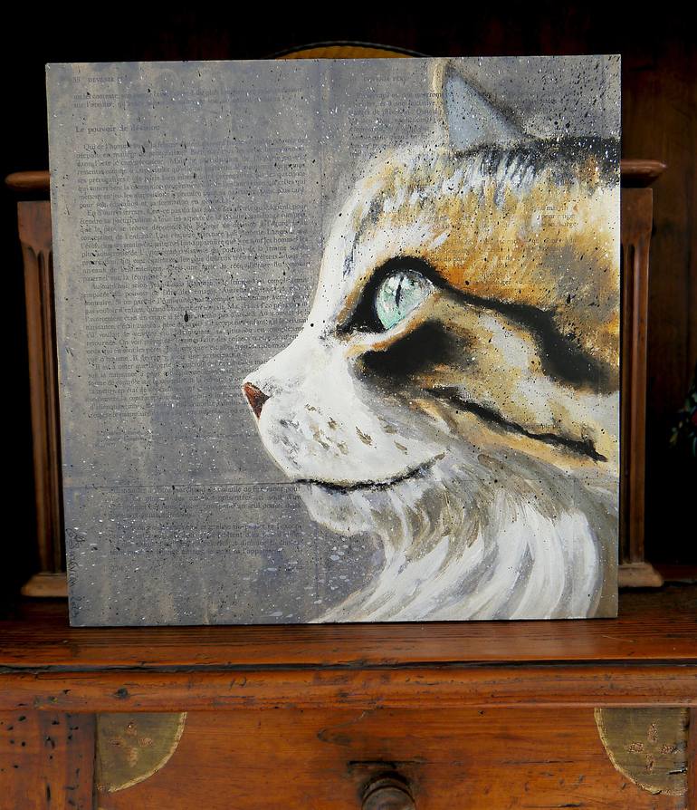 Original Pop Art Animal Painting by Bazévian DelaCapucinière