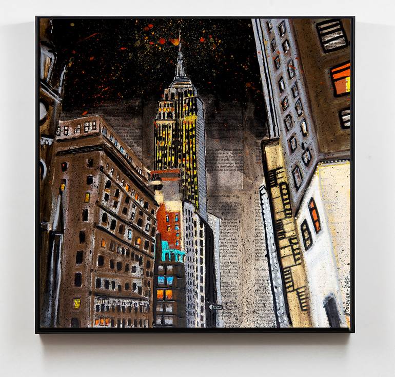 Original Figurative Landscape Painting by Bazevian Delacapuciniere