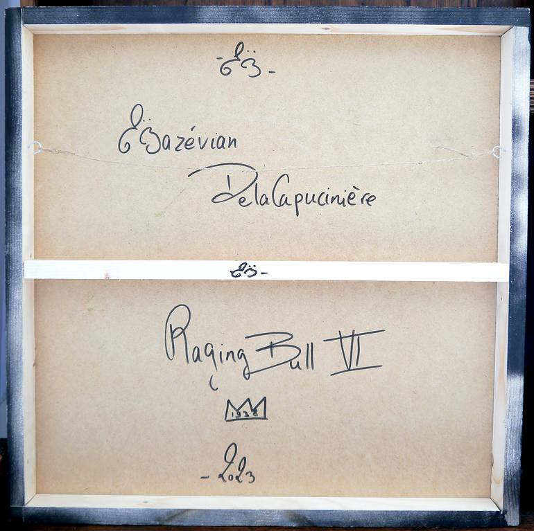 Original Expressionism Animal Painting by Bazevian Delacapuciniere