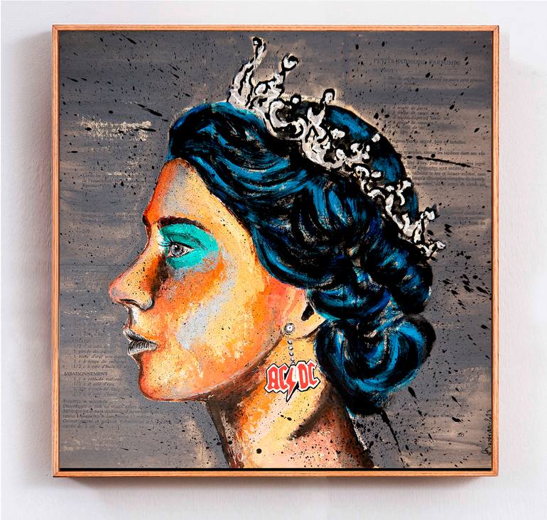 Original Figurative People Painting by Bazevian Delacapuciniere