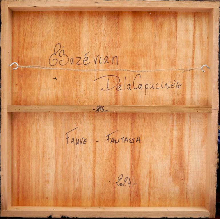 Original Portraiture Animal Painting by Bazevian Delacapuciniere