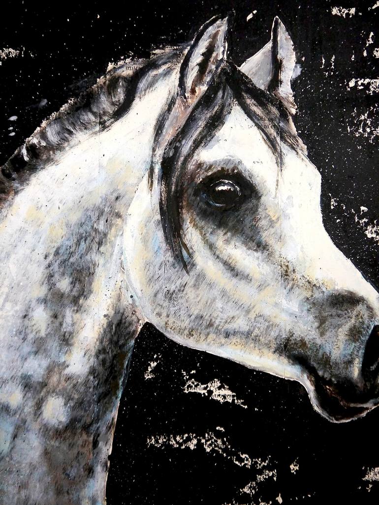 Original Impressionism Animal Painting by Bazévian DelaCapucinière