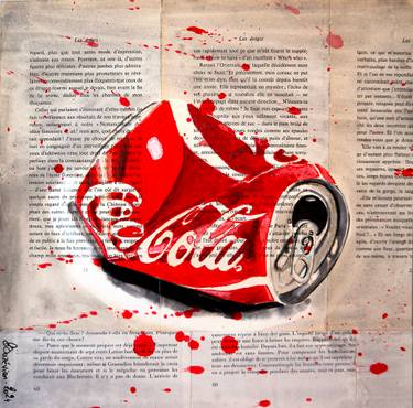 Original Pop Art Still Life Painting by Bazévian Delacapucinière