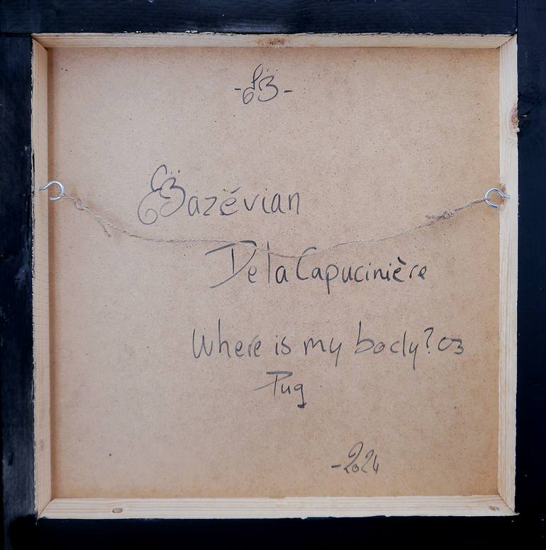 Original Expressionism Animal Painting by Bazevian Delacapuciniere