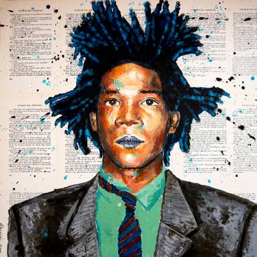 Original Portraiture Pop Culture/Celebrity Painting by Bazévian Delacapucinière