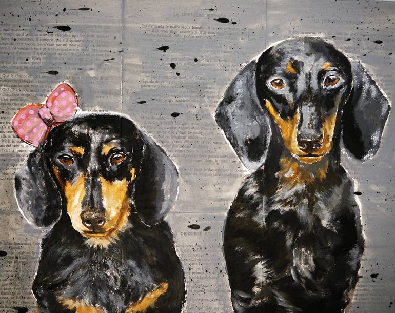 Original Pop Art Animal Painting by Bazévian Delacapucinière