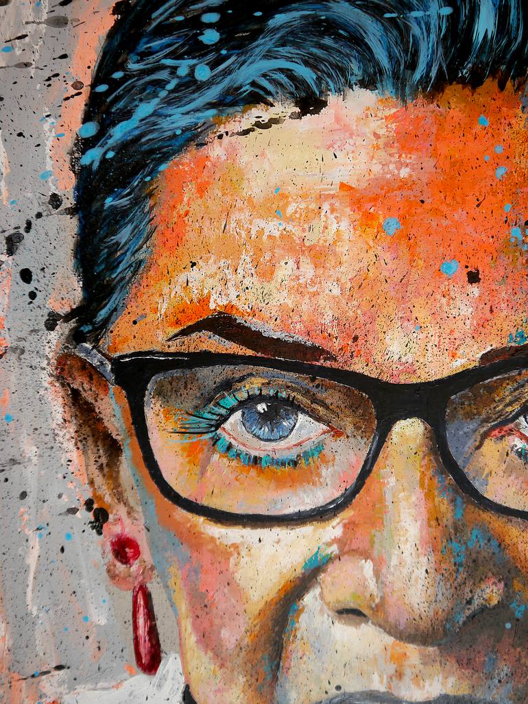 Original Expressionism Pop Culture/Celebrity Painting by Bazevian Delacapuciniere