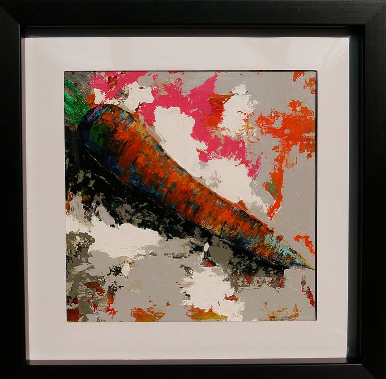 Original Expressionism Still Life Painting by Bazevian Delacapuciniere
